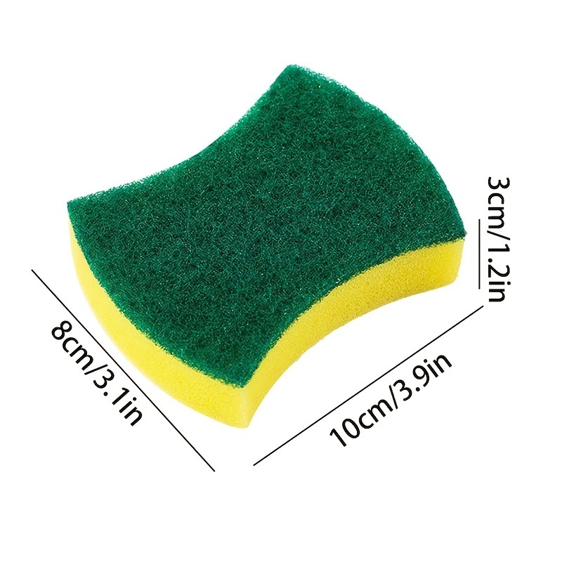 10pcs 12pcs 24pcs   magic dishcloth cleaning sponge scouring pad square rag minimalist style rag sink or kitchen stove cleaning cloth antibacterial washable cleaning brush kitchen supplies kitchen cleaning tools details 1