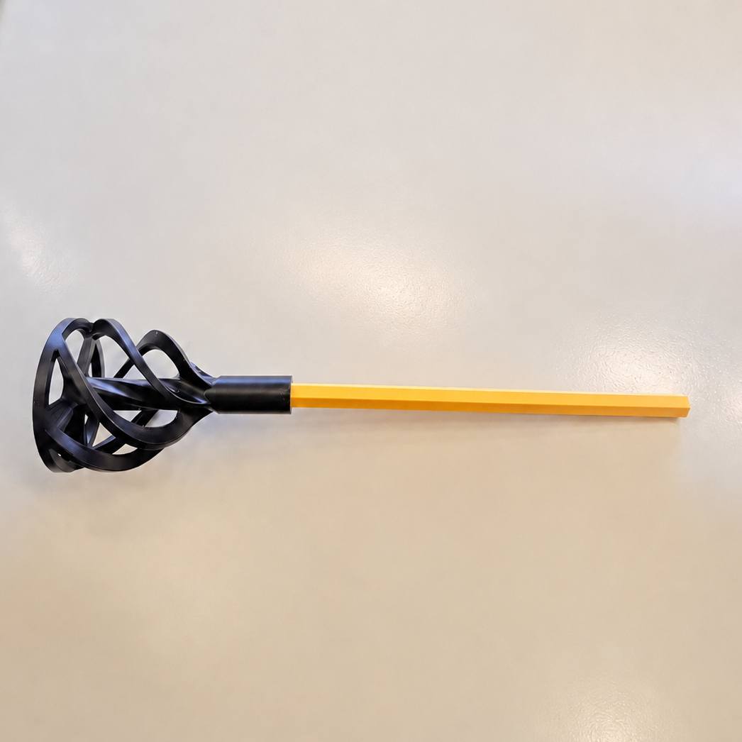 TEMU 1pc Electric Drill Mixer Accessory, Resin/paint Mixer, Practical Mixing Accessory Matching Ordinary Electric Drills, Used For Mixing Paint,