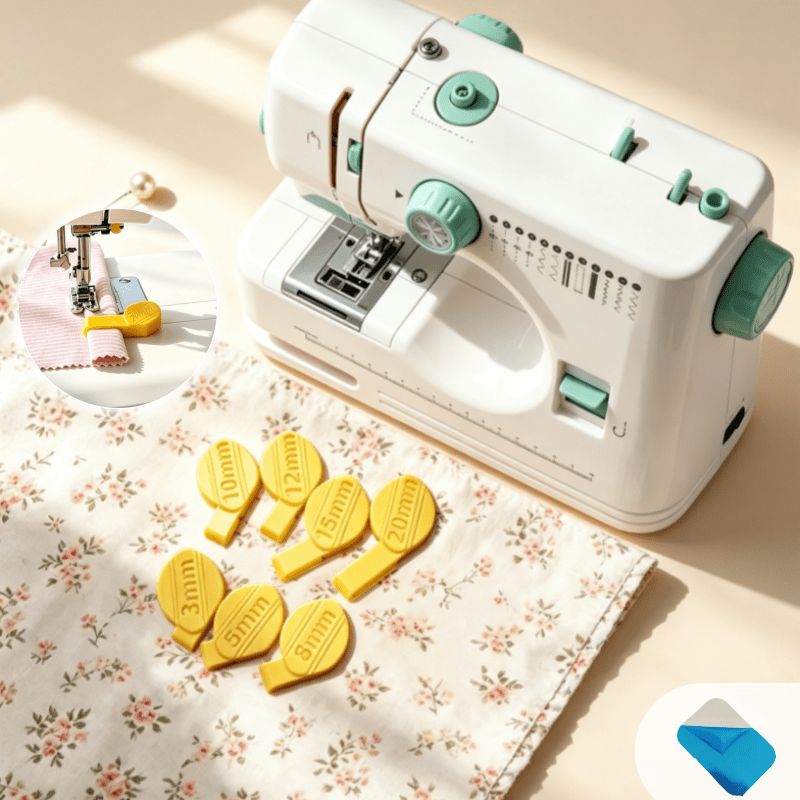 TEMU 1 Set - Sewing Machine Binding Presser Foot Set (includes Multiple Sizes) – Quilting And Binding Aids (3mm–20mm). Designed Specifically For