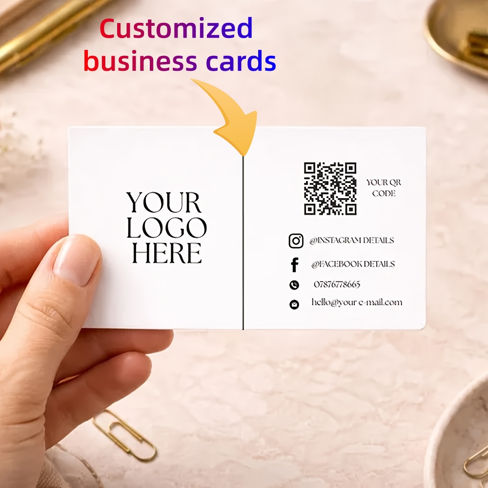 cards for business sold on Temu United States