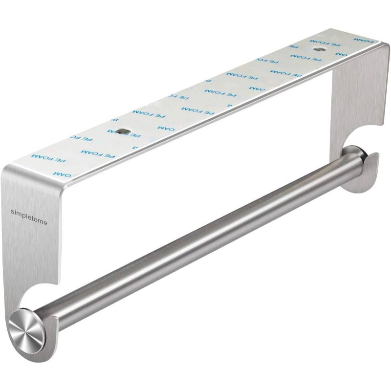 kitchen paper towels holder under cabinet   or drilling installation brushed sus304 stainless steel silvery, napkin holder for table, tissue box holder, tissue box cover, tissue holder Product details 0