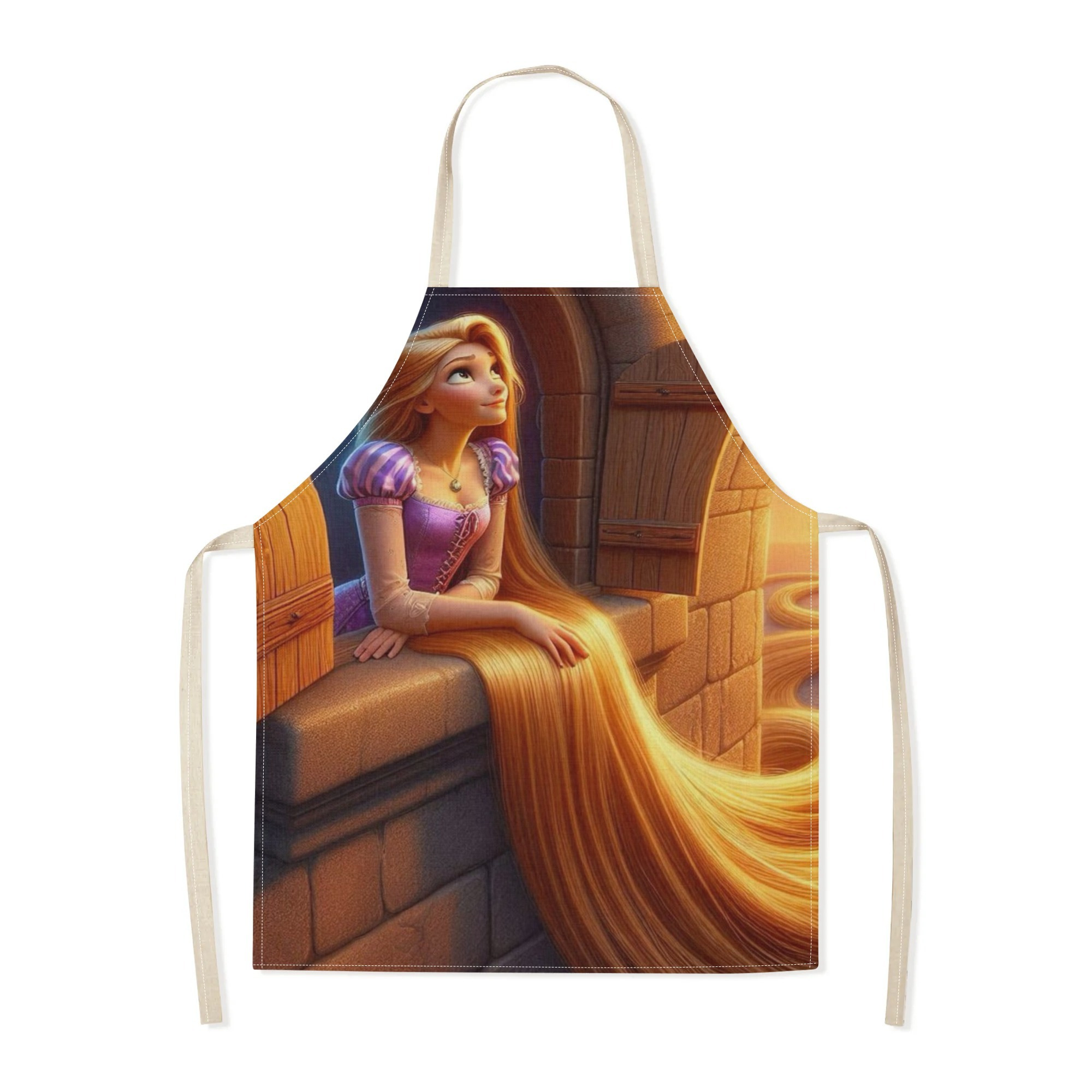 disney   waterproof apron -   polyester,  , no-lining, ideal for hotels, supermarkets, restaurants, fruit shops, milk tea stands, and home use details 6