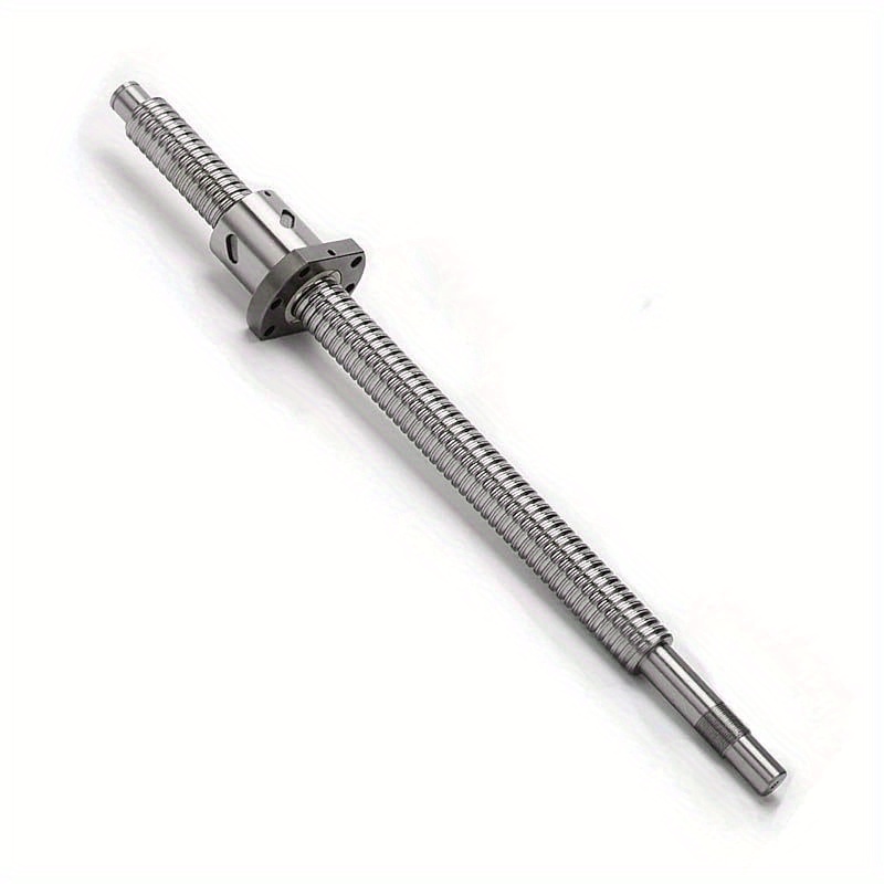 Image of Sfu1605 Ball Screw 1000 Mm Threaded Spindle Stainless Steel Ball Screw (with Bk12/ Support Nut Housing And Clutch Kit) For All Types Of Cnc Machines