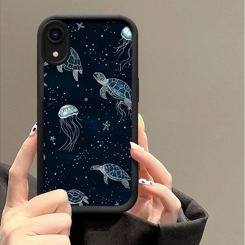 TEMU Phone Case: Ideal Style Choice For Iphone Xr Phone Cases. Casual Entertainment, A Must-have Fashion Item. Features Cartoon Illustrations,