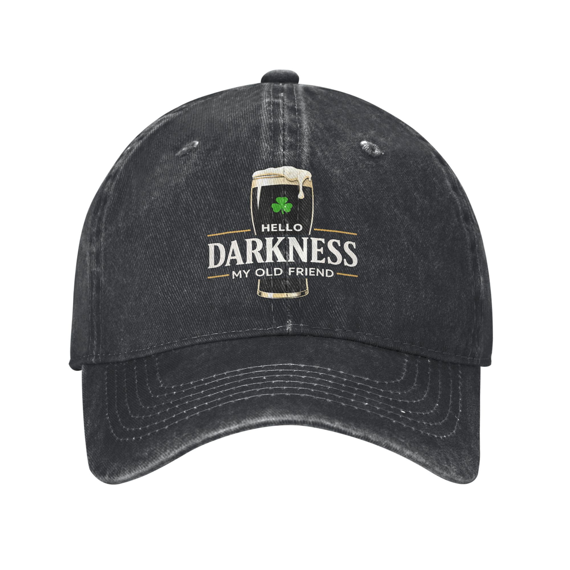 TEMU Hello Baseball Caps Casual Distressed Quote Funny Headwear Men Women Outdoor Hat