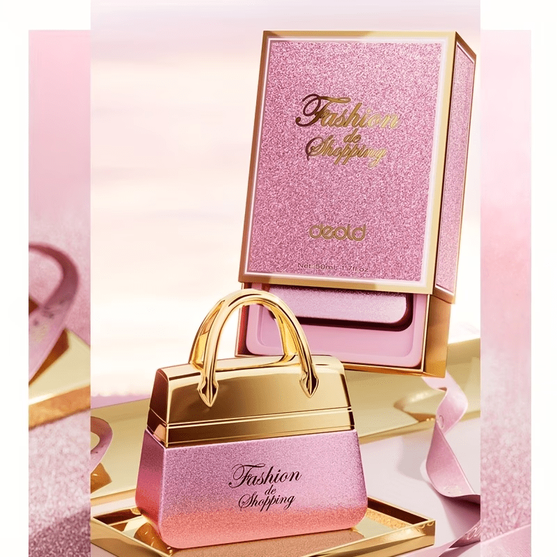 TEMU 2pcs Set Women's Eau De Parfum 1.7oz+1.01oz Elegant High-heel For Daily Gatherings And Gifting, Chinese Holiday Souvenir.