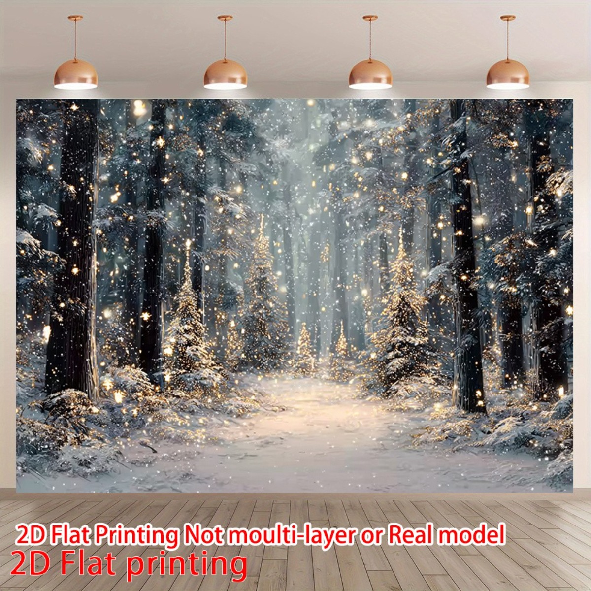 Winter Wonderland Banner for Holiday Decorations
