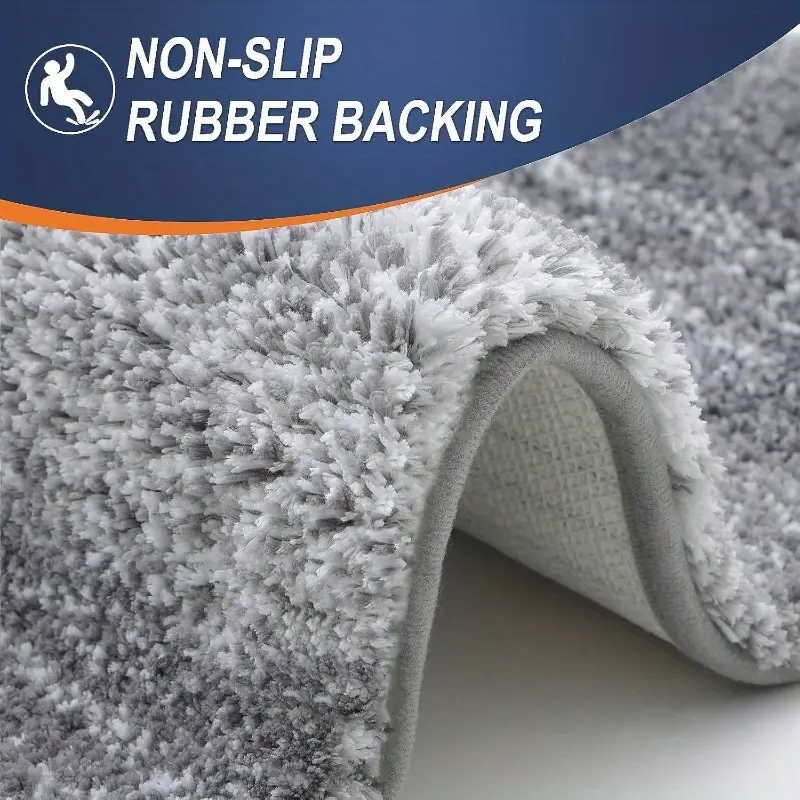 bathroom rugs 30x20, soft absorbent microfiber bath rugs, rubber backing, quick dry, machine washable bath mats bathroom floor, tub and shower, home decor accessories, bathroom accessories and decorations, fluffy bath mat, bathroom mat long, non slip bathtub mat, bath accessories, quick dry bath mat, shower mat, plush bath mat, cozy bathroom decor, durable bath mat, microfiber, absorbent floor mat, owners, buyers Product details 4
