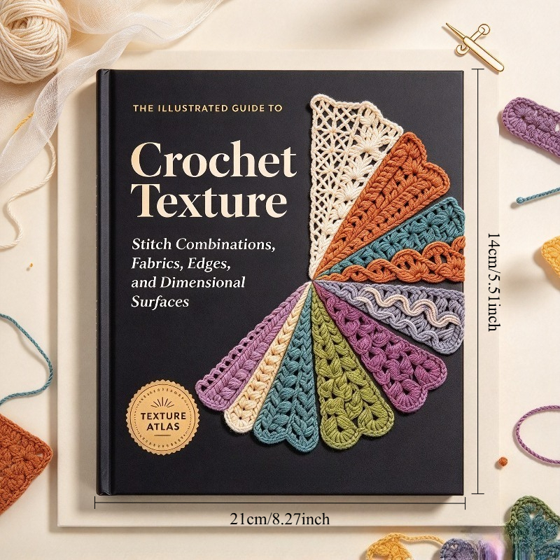 Crochet Texture Bible: Complete Guide to Needlework Patterns