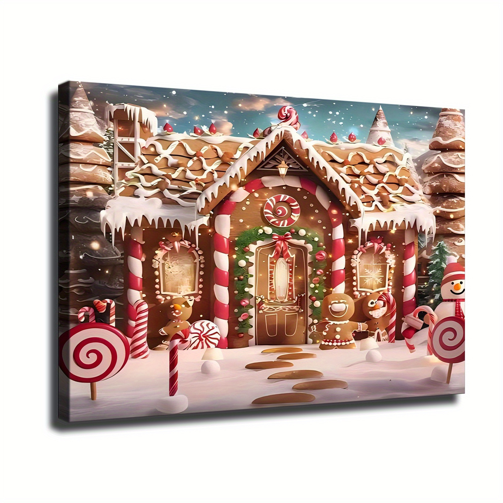 

Unique Wooden Frame , On Wooden Frame , For Corridors, Room Decoration And Hanging, Painting