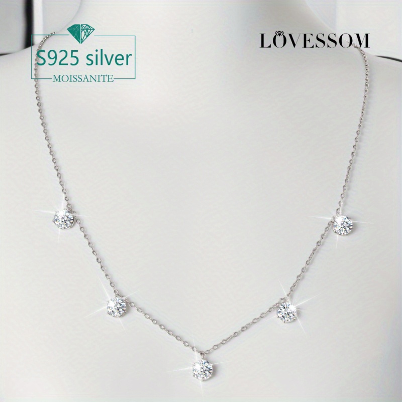 925 Silver Necklace with 14K Gold Plating, Stylish Design