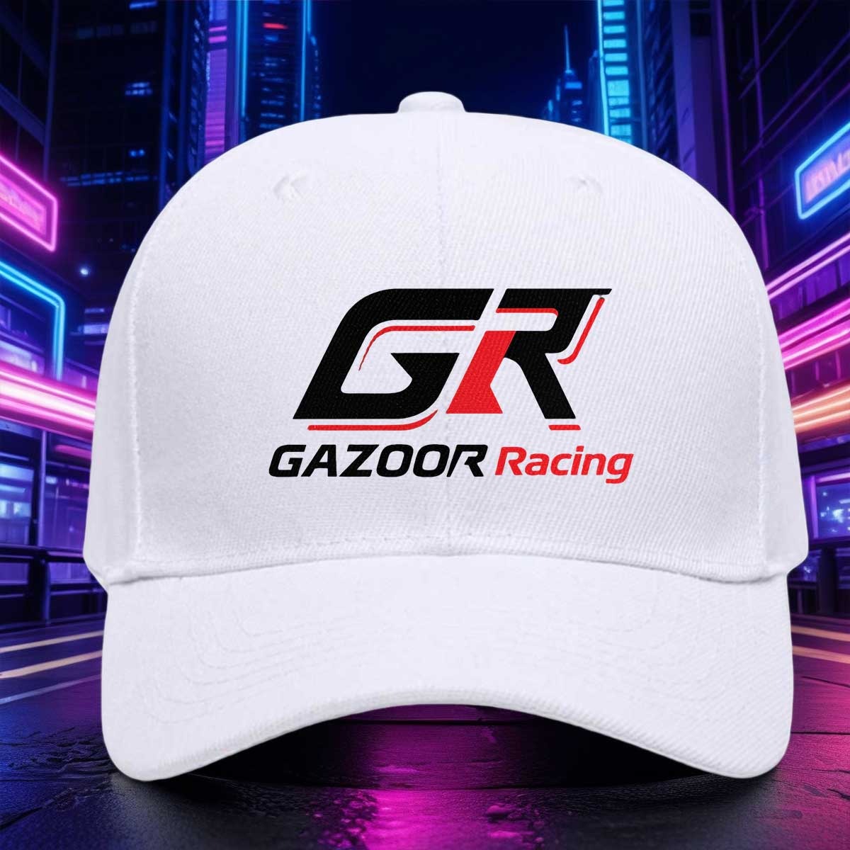 TEMU 1 Gazoor Logo Baseball Cap, Adjustable Sports Cap, Designed Racing Enthusiasts, Durable Dad Hat, Design, Casual Outdoor Racing-themed Hat