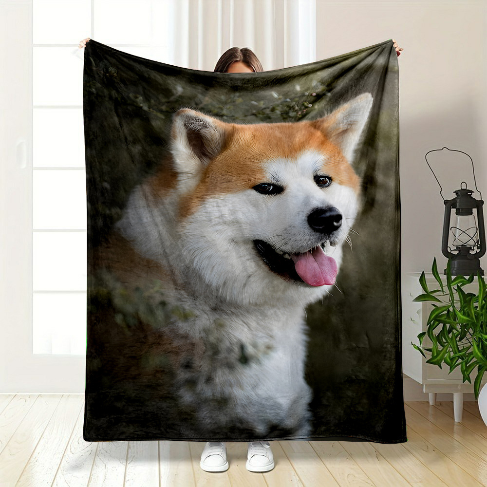 

Dog Flannel Blanket - , , For , Bed, , And - For