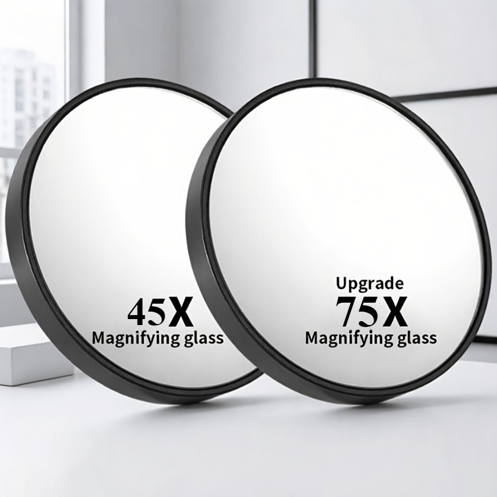 2pcs VIESTAMA Suction Cup Magnifying Mirror Set