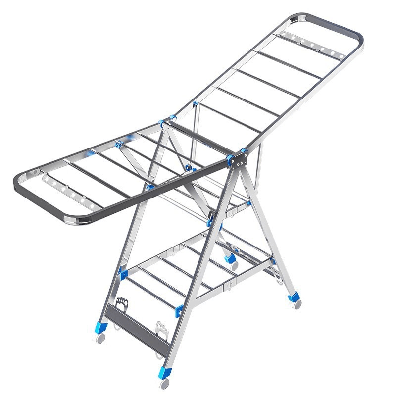 TEMU 3 Tiers Clothes Drying Rack Outdoor, Drying Rack For Clothes Foldable, Laundry Drying Rack Hanger, Clothes Drying Rack Stainless Steel, Laundry