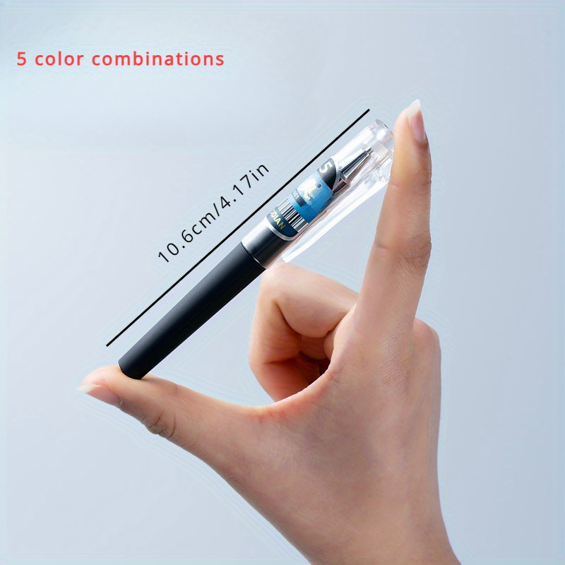 10pcs faux leather pocket notebook set matching pens