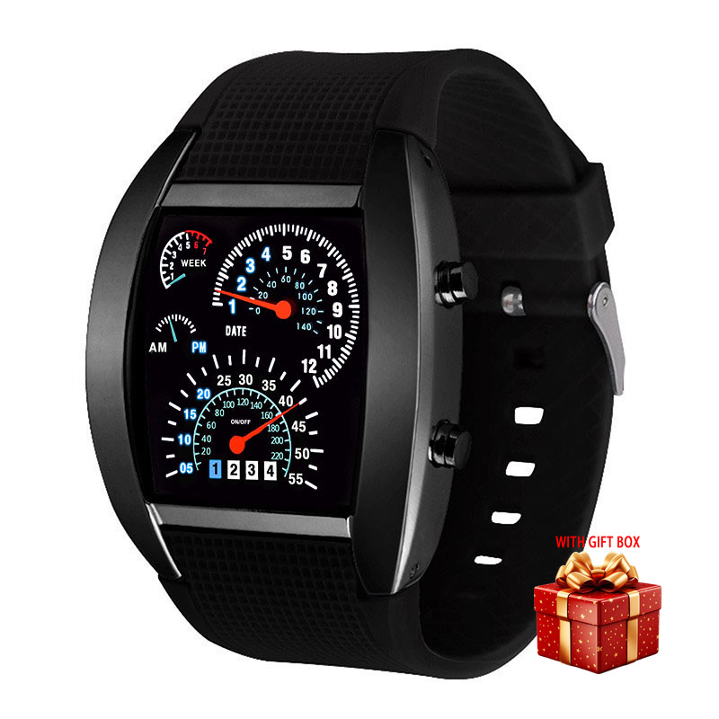 Image of Men's Watch With Silicone Strap, Casual Business Watch, Suitable For Daily Use, Travel, And Commuting. An Ideal Gift For Back-to-, Birthdays, Valentine's Day, Or Christmas, In A Gift Box.