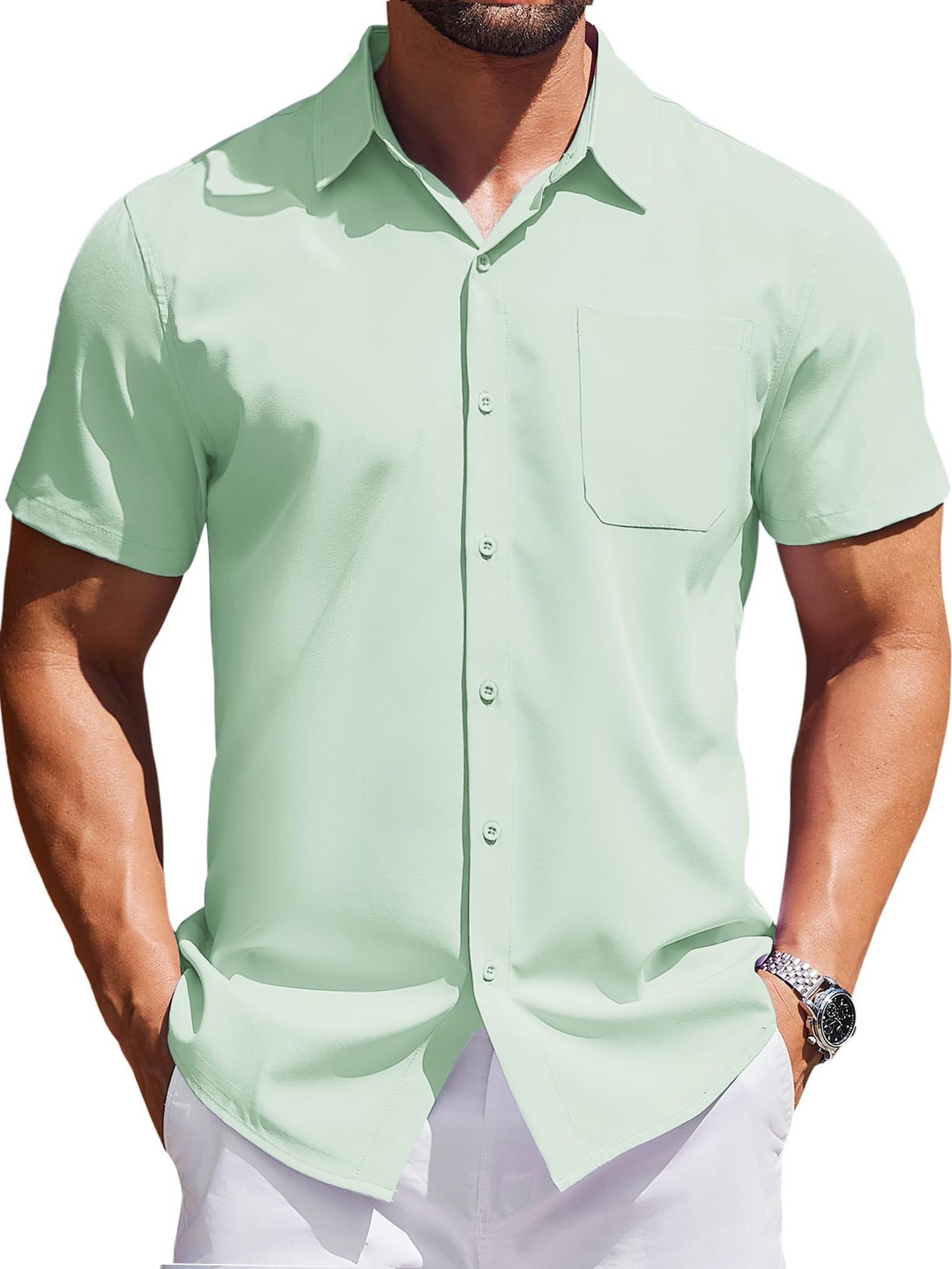 green emerald velvet dress Extreme Cutaway Collar Big Lime Green Stripes Shirt 39 / US 15 main image 0