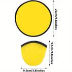 24pcs foldable flying disc or fan disc set folding flying beach party gift summer outdoor activities flying fan birthday party halloween christmas