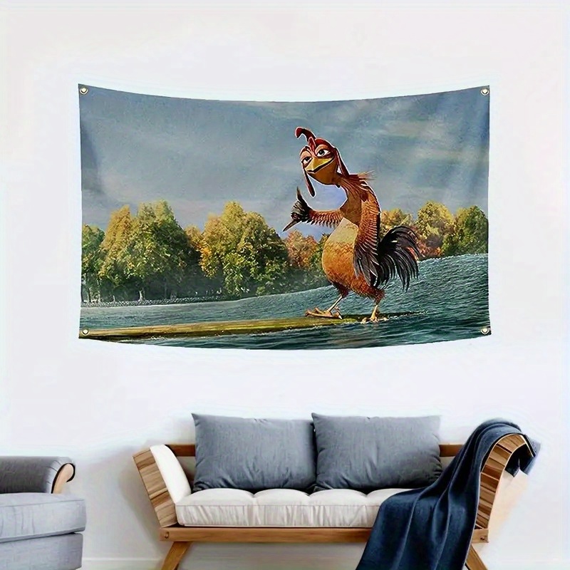 TEMU Bannière drapeau Joe Amusant - Décoration Mème 3X5Ft avec Œillets en Laiton Durables, Parfait pour Décorations de Fête, Ajouts de Caverne pour