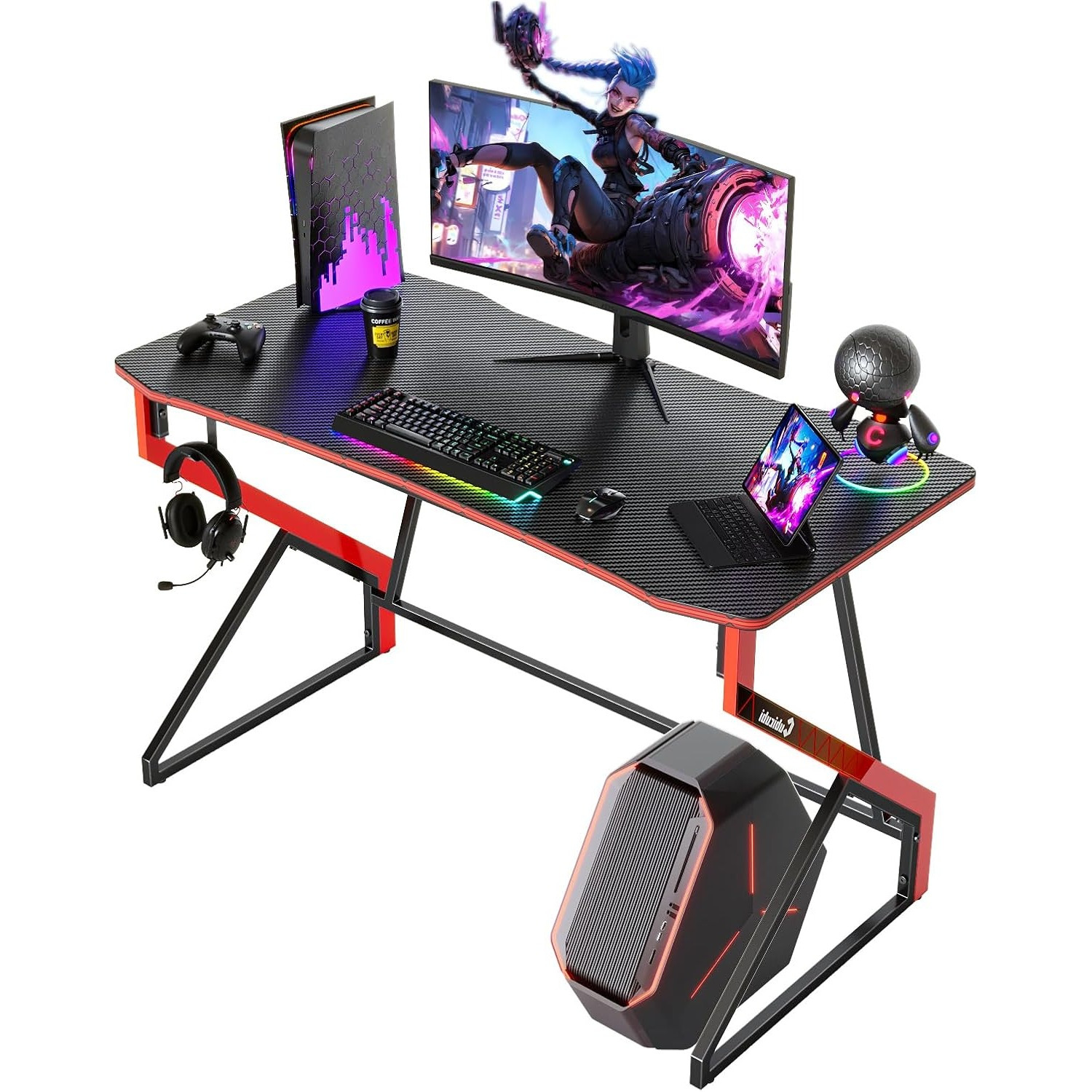pc gaming table sold on Temu United States