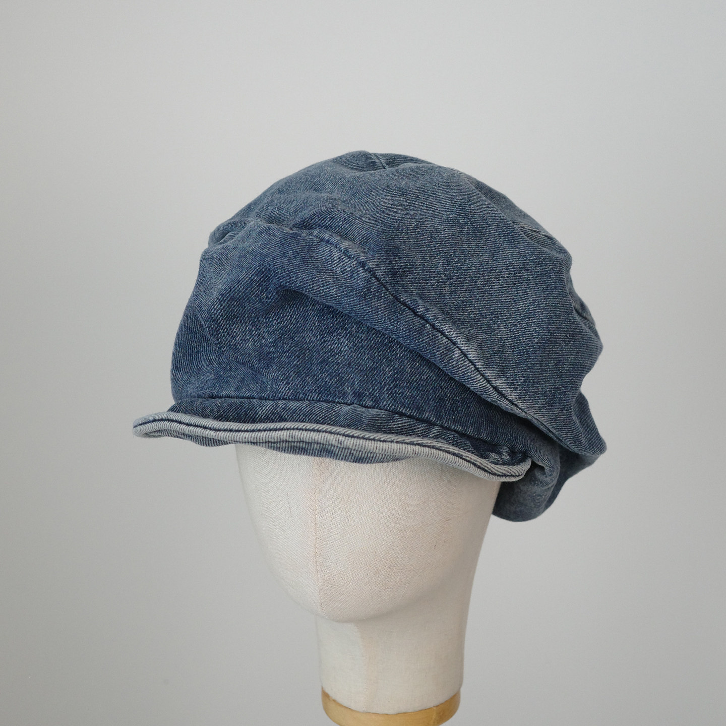 TEMU New Japanese-style Solid Color Vintage Distressed Beret Women's Hat, Summer Artistic Niche Design Versatile Artist Hat