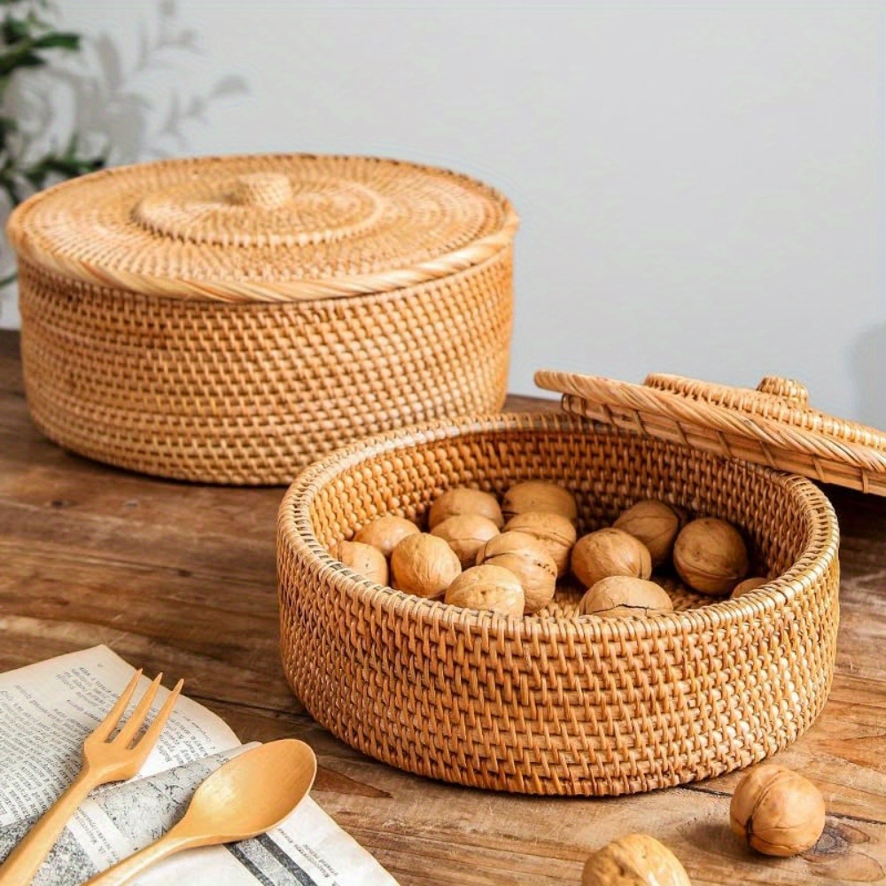 Zita's Creative Set Di Pavimenti In Vimini Rettangolari | Base In Legno Per Intreccio Con Canna India 3 Mm | Kit Fai Da Te Per Cesteria E Craft - 6