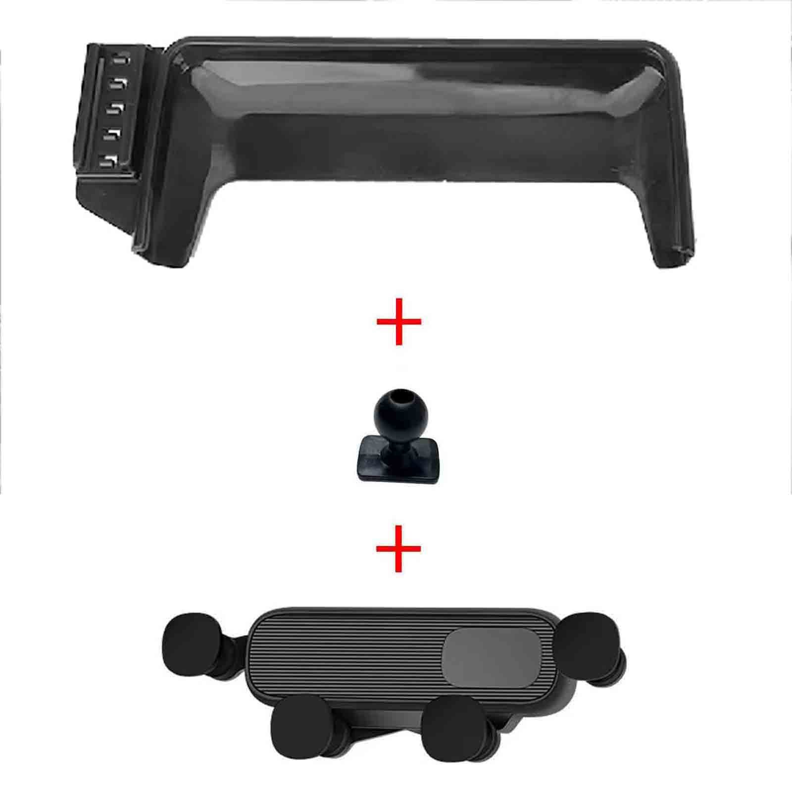 TEMU Car Phone Holder Stable Clip-type Phone Holder/base With Full Additions Suitable For Mercedes-benz 2015-2018 (7.0 Inches) W205 Model Gravity