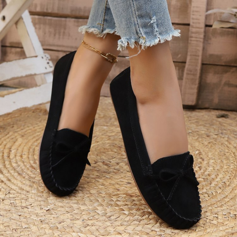 TEMU Low Heel (1-3cm) Mid-opening Low-top Shoes, Round Toe Single Shoes, Pu Slip-on, Women Shoes
