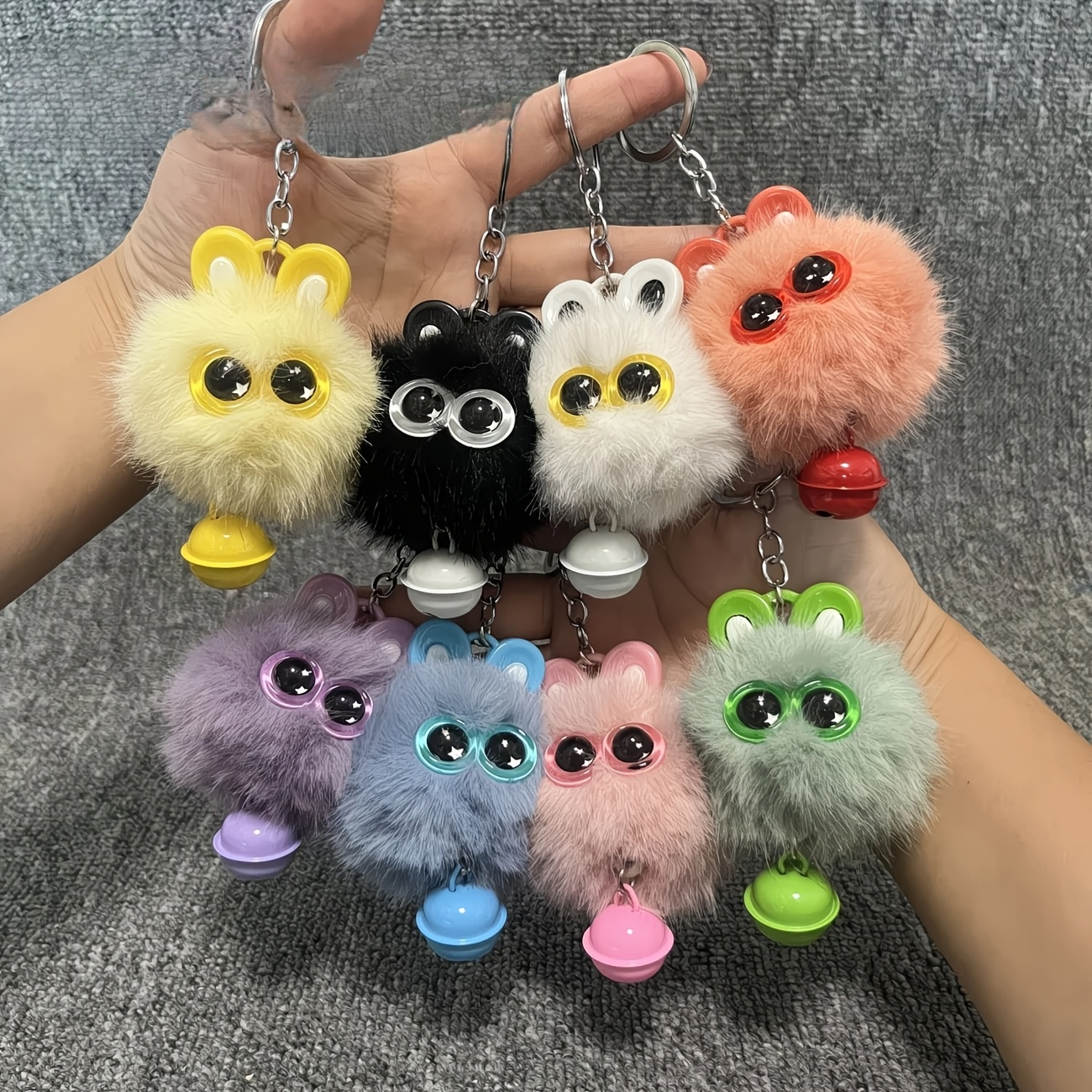 furry keychain sold on Temu United States