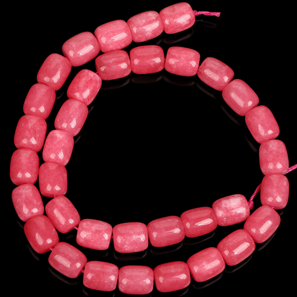 TEMU Perles et assortiments de perles 1 de perles seau en calcédoine pour la fabrication de bijoux DIY collier bracelet porte-clés matériel décoratif