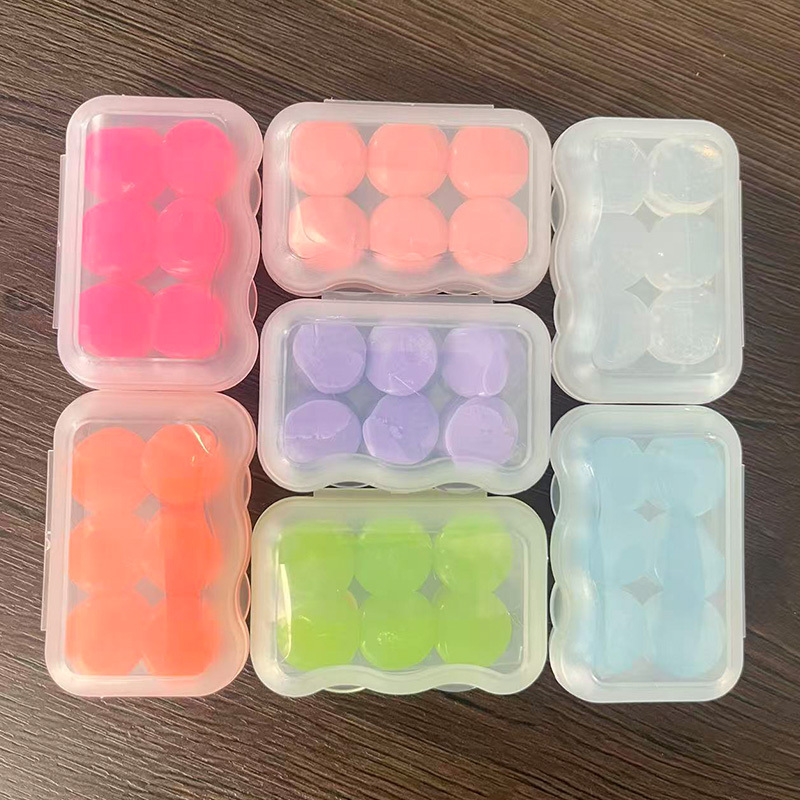 E-shop 42 Stk./28 Stk. Bunte Silikon Ohrstöpsel | Pink, Grün, Orange, Weiß, Rose, Lila, Blau, Ohne Schnur, Wiederverwendbar, Universelle Passform für