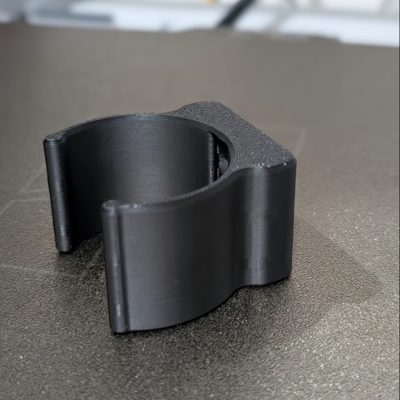 TEMU 1pc 40mm Diameter Universal Mounting Seat | Multifunctional Bracket For Vacuum Cleaner/hose/pipe, Modern Lightweight And Stable Storage Rack,