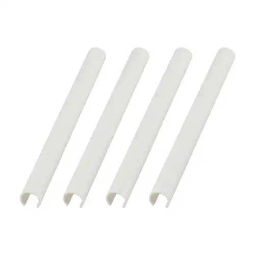 Unique Bargains 32mm Plastic Wall Flange Radiator Water Pipe Cover Black 4pcs Unique Bargains 32mm Plastic Wall Flange Radiator Water Pipe Cover Black 4pcs