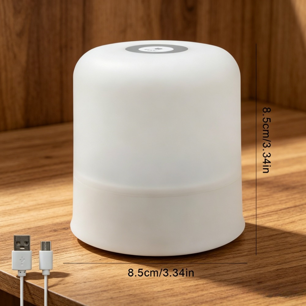 TEMU Smart Touch Bedside Lamp, Bedside Table Lamp, Portable Led Touch Desk Lamp, Rechargeable Bedside Night Light Ambient Light, , Led Rechargeable
