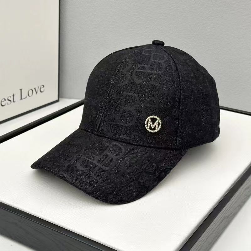 1 5 10pcs diamond studded   fashionable duck tongue hat womens letter spring summer casual baseball cap christmas holiday hat halloween holiday hat gift  