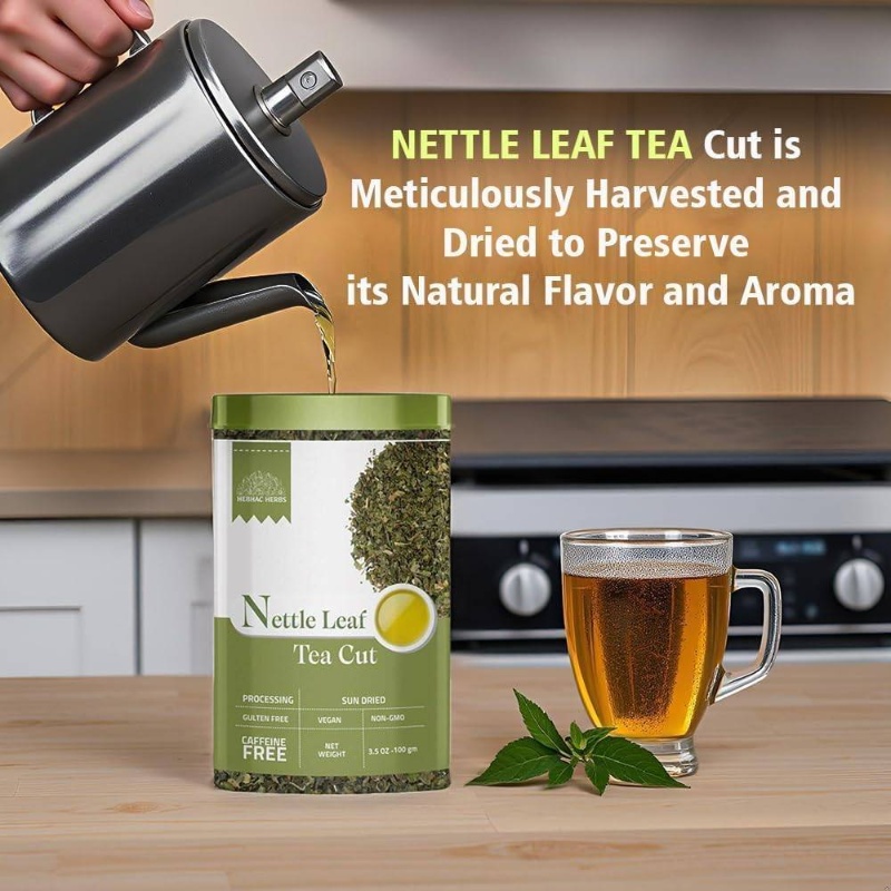 100 g Nettle Leaf Tea | Loose Cut Sifted for Fresh Herbal Infusions, Dried Urtica dioica Leaf by Herbals