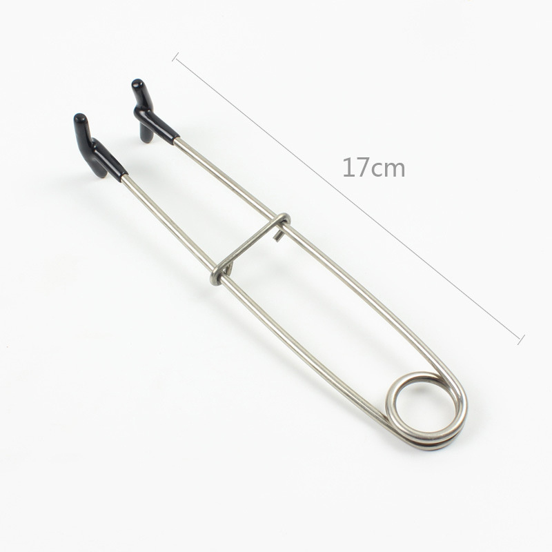 1pc Fishing Unhooker Stainless Steel Fishs Mouth Open Portable Fish Mouth Spreader Fish Jaw Spreader Decoupling Device Fishing Tools