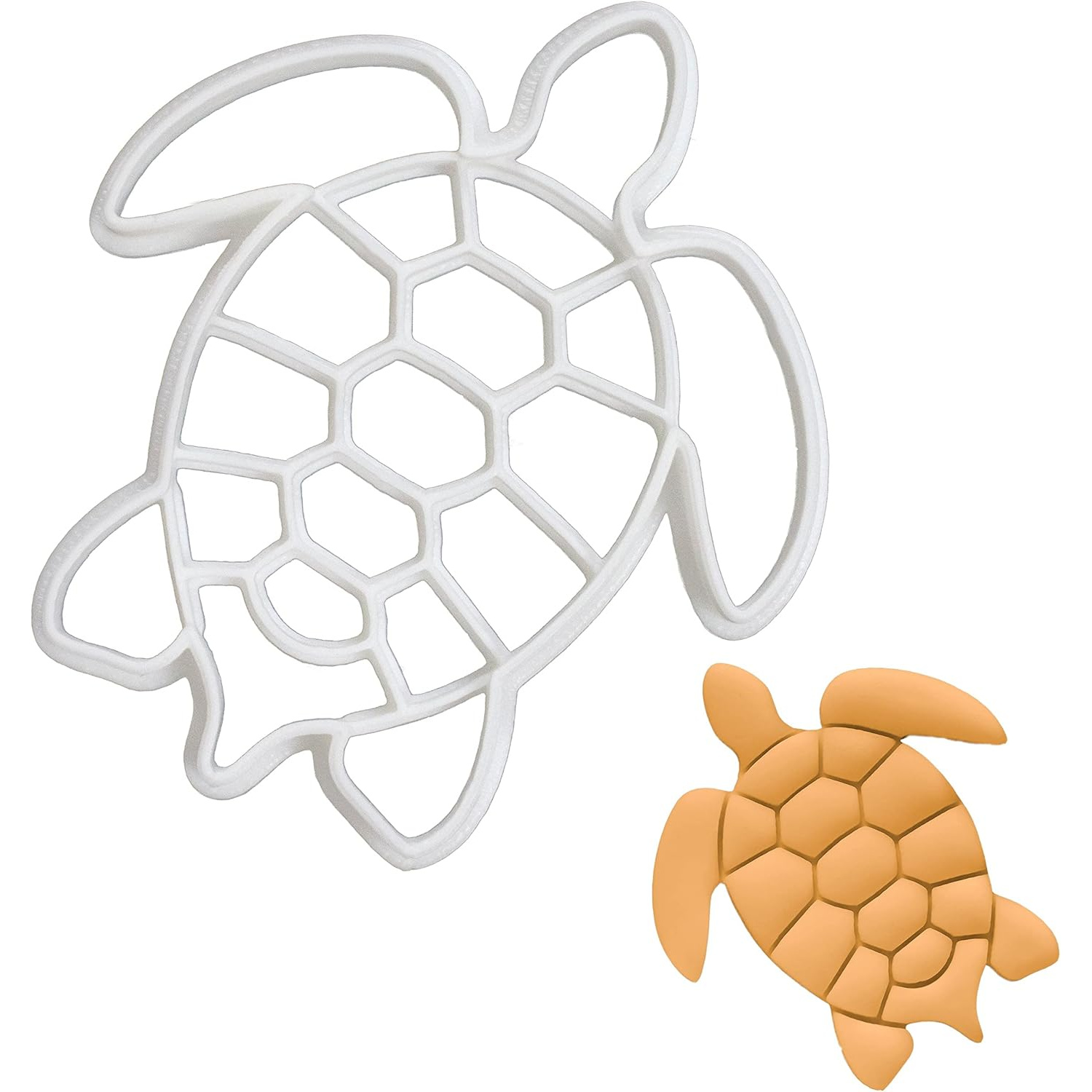 1pc Sea Turtle Cookie Cutter, Cake Decoration, Pressing- Perfect For Baking, Essential Baking Must-have, Cookie Decoration Supplies.