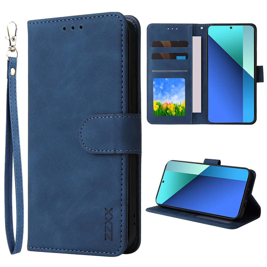Custodia per Xiaomi Poco M4 Pro 4G, custodia in pelle vintage con protezione RFID, slot per schede, supporto Verde