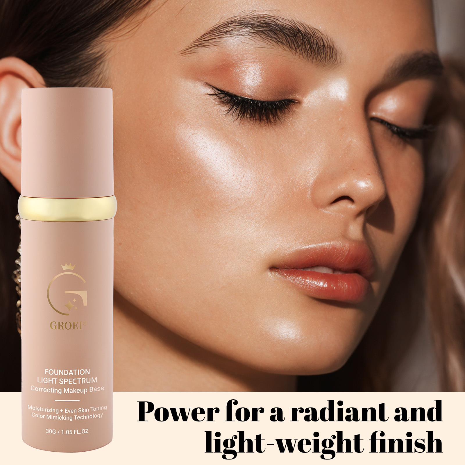 2pcs Luxurious Color-Changing Foundation Set