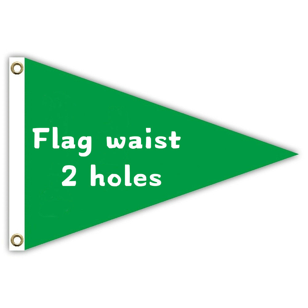 TEMU 1pc Custom Triangle Flag - Personalized Durable Polyester Fiber, High Visibility, Multiple Sizes For Indoor/outdoor Gardens, Parties & Festival