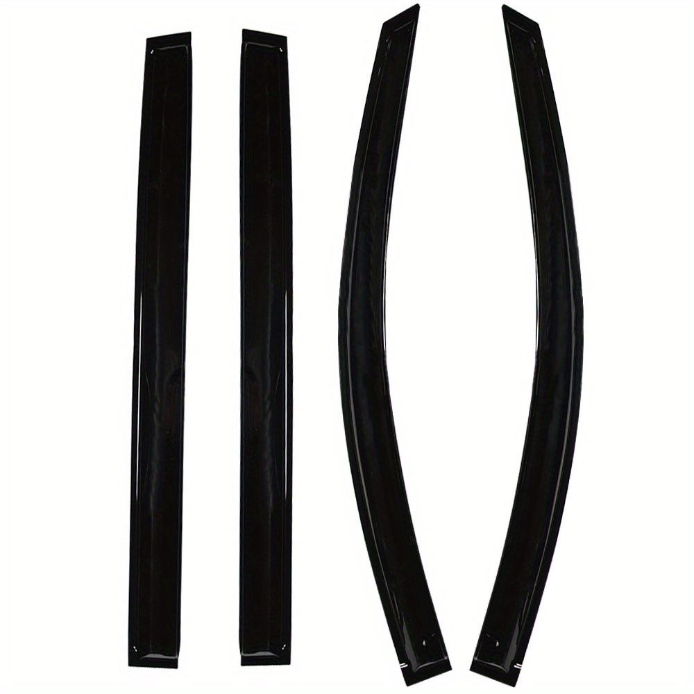 TEMU Window Visors Sun Rain Guards - Window Deflectors For Car 4pcs Vent Shade Deflector Replacement For Sienna 2004-2009