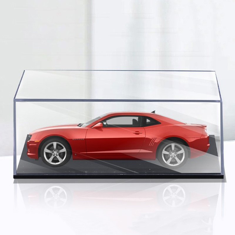 

1pc Acrylic Display Case For Car Models - Dustproof With - No Electricity Needed - Clear Protective Cover