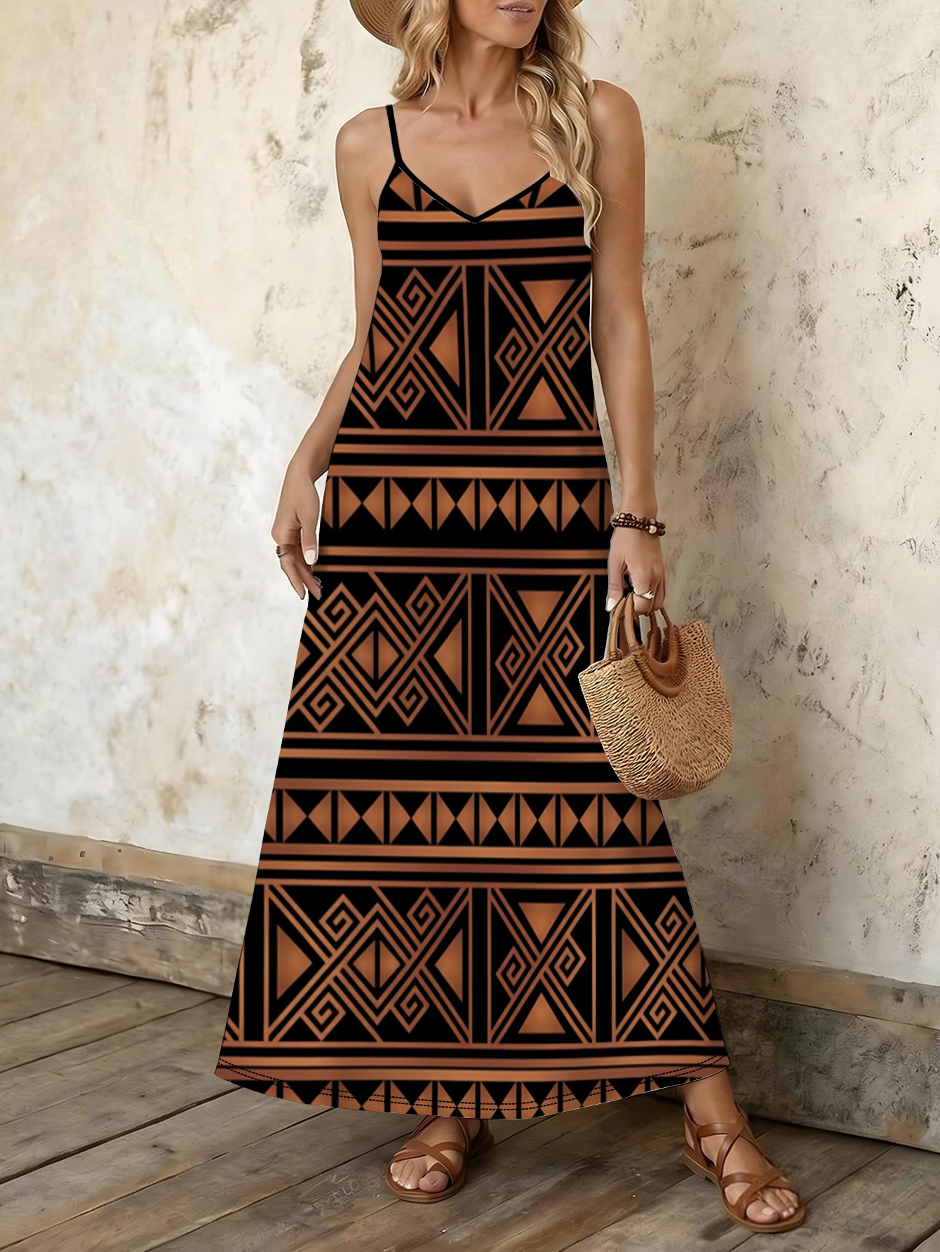 chinese dress ladies Egyptian Maxi Dress – MyCheriEssentiel