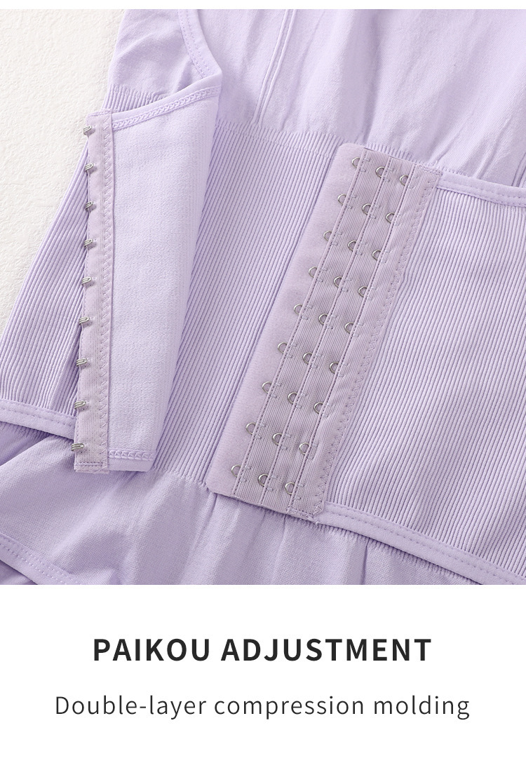 1pcs Waist Trainer for Women - Butt Lifting Body Shaper Elegant Solid Color, Four Seasons Waist Trainer for Postpartum Recovery