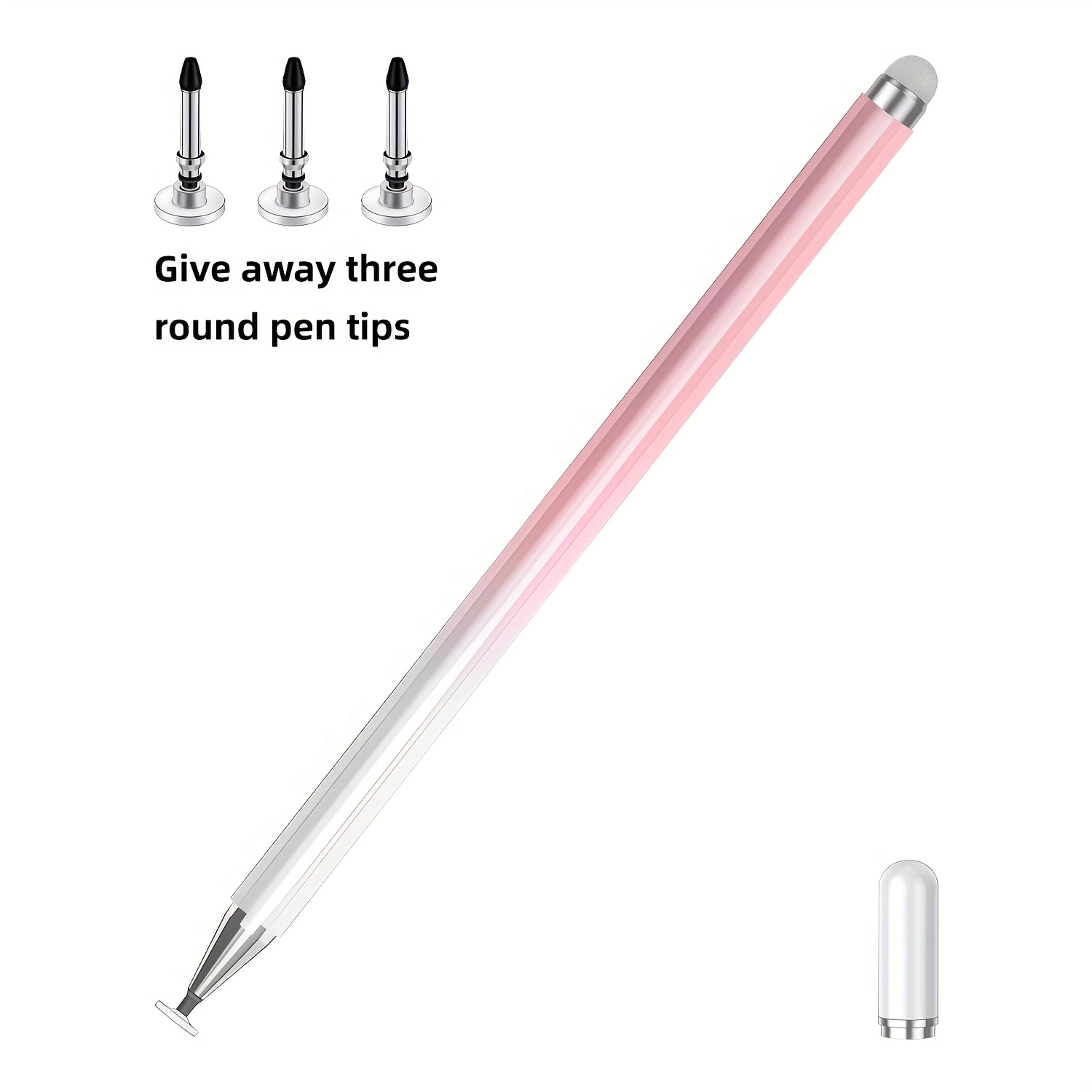 Stylus For Touch Screens, 2-in-1 High-precision Universal Stylus, Suitable For Tablets, Mobile Phones, Devices, And For Touch Screens