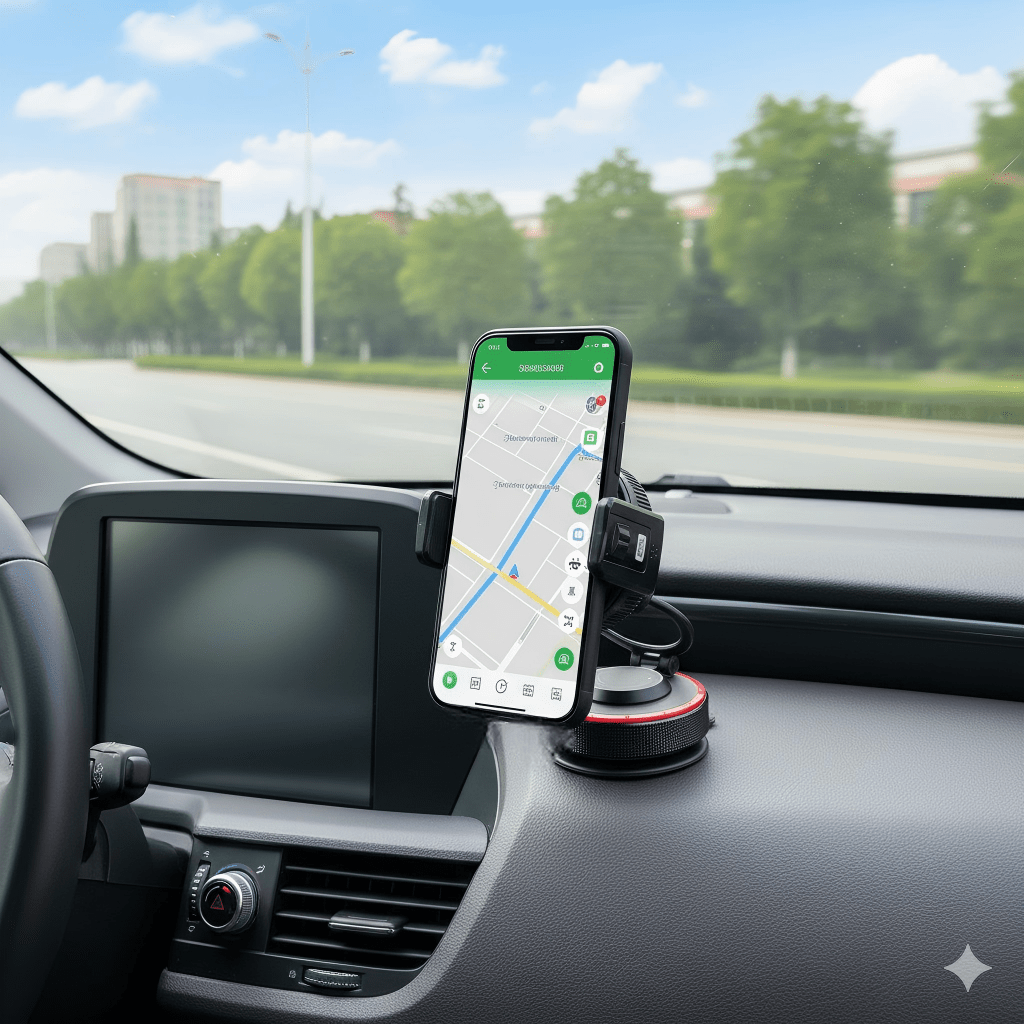 2026 Magnetic And Clip 2-in-1 Vehicle Phone Mount | Adjustable Angle, Suction Cup, Suitable For