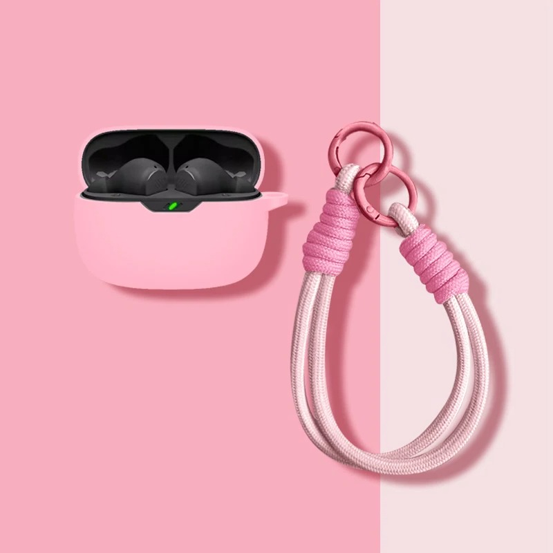 TEMU Funda para JBL Wave 200TWS Color Sólido, Carcasa para Auriculares JBL Wave Beam, Bolsa Suave Antigolpes para Audífonos