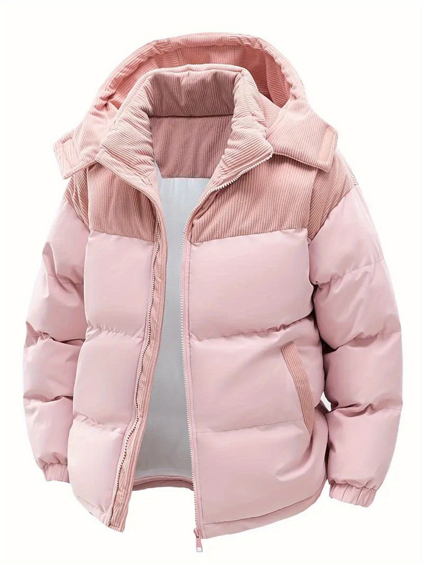Detachable Hooded Fleece Coat